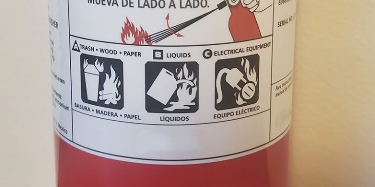 Fire Extinguisher Ratings