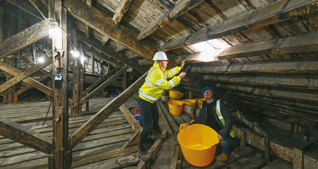 Invisible restoration