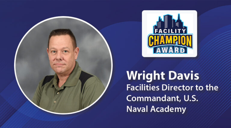 2025 Facility Champion: Wright Davis Keeps Naval Academy Facilities in Shipshape