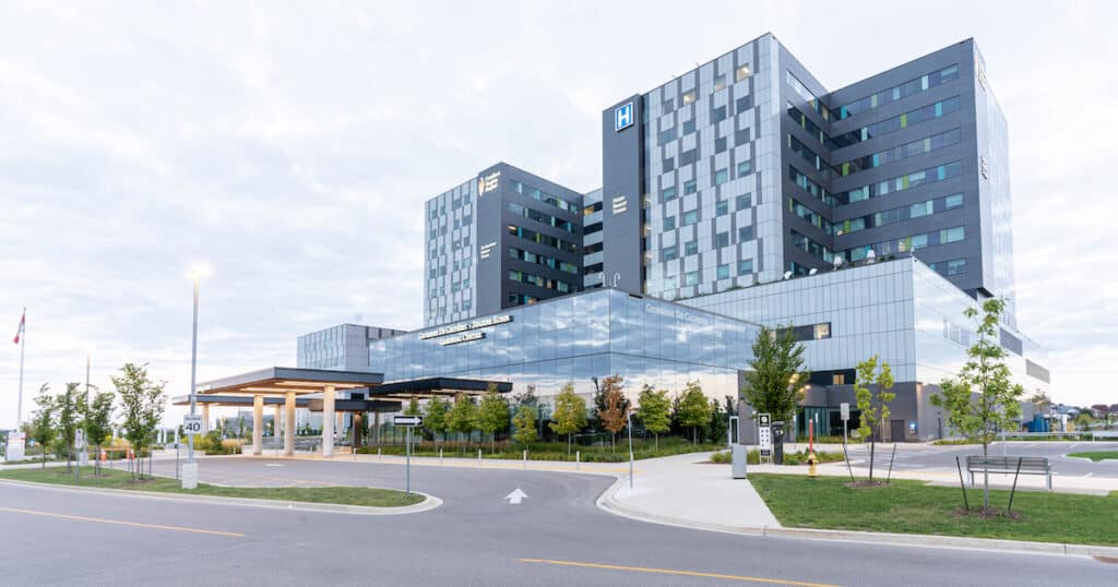 Johnson Controls, Cortellucci Vaughan Hospital, smart hospital