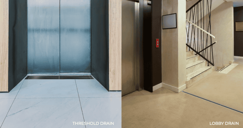 Elevator Drains